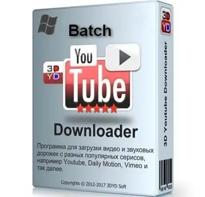 Иконка 3D Youtube Downloader - Batch 2.12.15 RePack (& Portable) by elchupacabra [Multi Ru]
