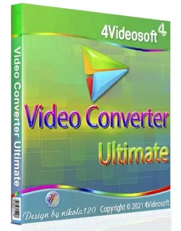 Иконка 4Videosoft Video Converter Ultimate 7.2.28 RePack (& Portable) by TryRooM [Multi Ru]
