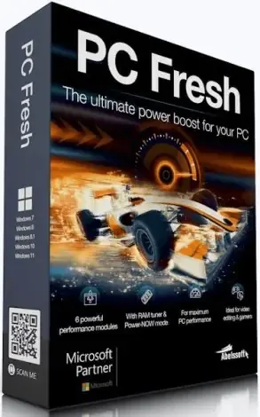 Иконка Abelssoft PC Fresh 2025 v11.01.58277 Portable by zeka.k [Multi Ru]