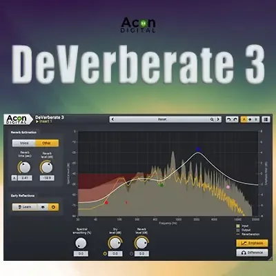 Иконка Acon Digital - DeVerberate 3 3.0.3 VST, VST3, AAX (x86 x64) [En]