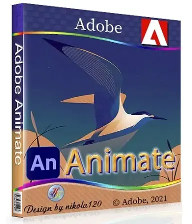 Иконка Adobe Animate 2022 22.0.3.179 RePack by KpoJIuK [Multi Ru]