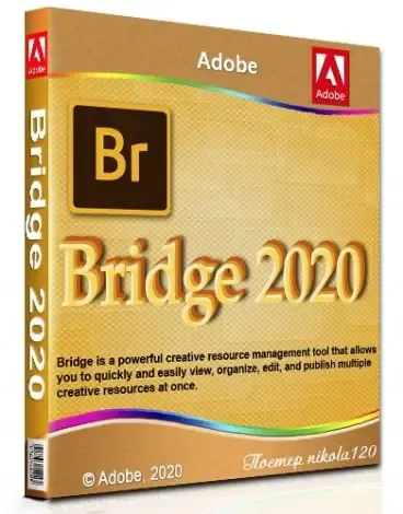 Иконка Adobe Bridge 2020 10.1.0.163 (2020) РС RePack by KpoJIuK
