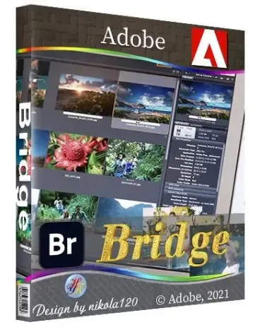 Иконка Adobe Bridge 2022 12.0.2.252 RePack by KpoJIuK [Multi Ru]