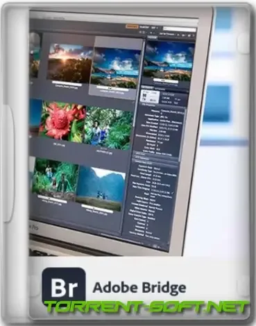 Иконка Adobe Bridge 2024 14.0.0.102 RePack by KpoJIuK [Multi Ru]