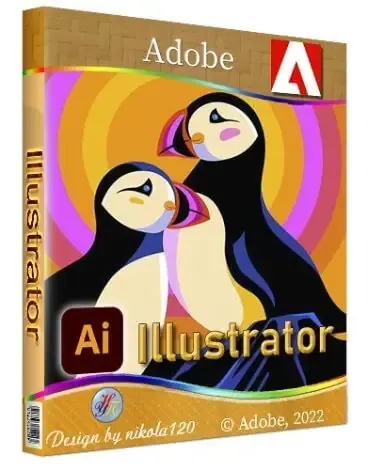Иконка Adobe Illustrator 2022 26.4.1.111 RePack by KpoJIuK [Multi Ru]
