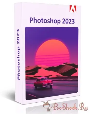 Иконка Adobe Photoshop 2023 24.0.0.59 RePack by PooShock [Multi Ru]
