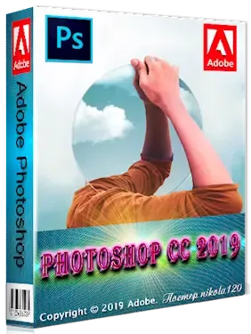 Иконка Adobe Photoshop CC 2019 20.0.4.26077 x64 (2019) РС repack by SanLex