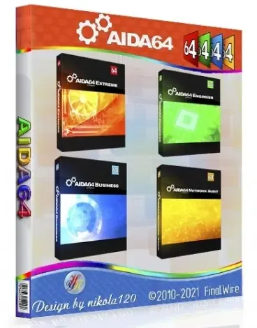 Иконка AIDA64 Extreme Engineer Business Network Audit 6.50.5800 (2021) РС RePack & Portable by TryRooM