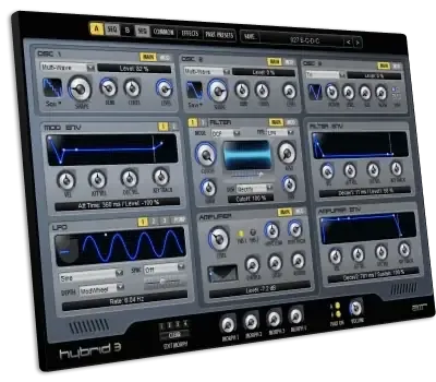 Иконка AIR Music Technology - Hybrid 3.1.1 STANDALONE, VSTi, VSTi 3 (x64) RePack by R2R [En]