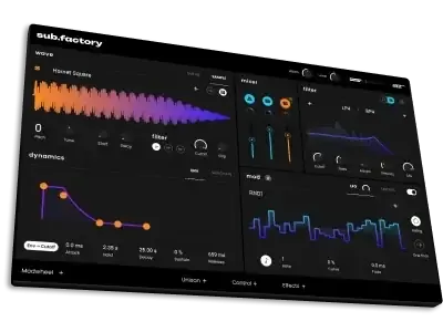 Иконка AIR Music Technology - Sub Factory 1.2.1.11 Standalone, VSTi, VSTi3, AAX (x64) RePack by TCD [En]
