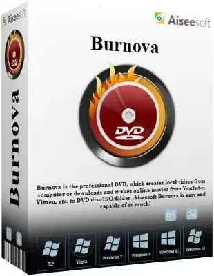 Иконка Aiseesoft Burnova 1.3.30 (2018) PC RePack & Portable by elchupacabra