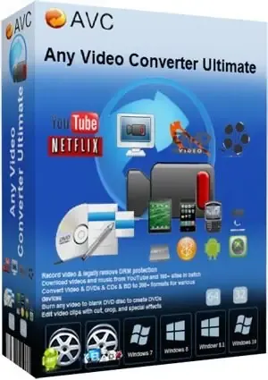 Иконка Any Video Converter Ultimate 7.1.3 (2021) PC RePack & Portable by elchupacabra