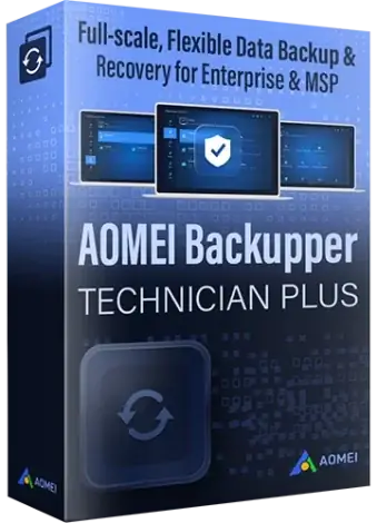 Иконка AOMEI Backupper Technician Plus 7.4.0 (09.08.2024) RePack by KpoJIuK [Multi Ru]