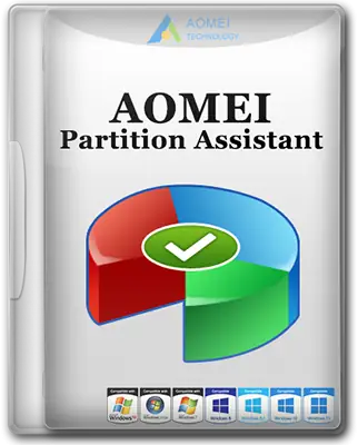 Иконка AOMEI Partition Assistant Technician 9.8.0 (2022) РС RePack & Portable by elchupacabra