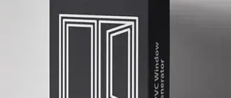 Иконка ArchvizTools - uPVC Window Generator 1.1 [En]