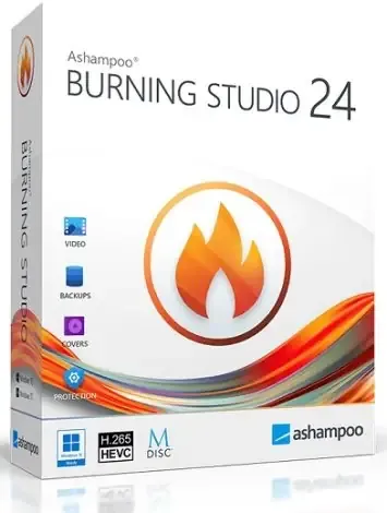 Иконка Ashampoo Burning Studio 24.0.1.21 RePack (& Portable) by TryRooM [Multi Ru]