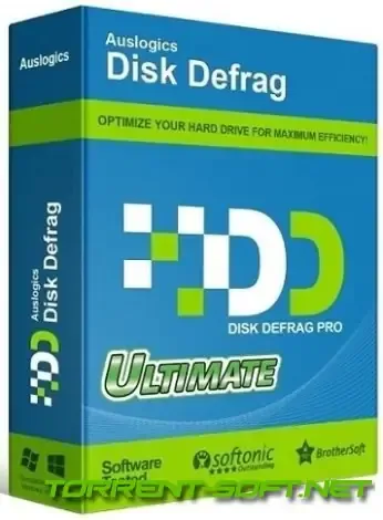 Иконка AusLogics Disk Defrag Ultimate 4.13.0.1 RePack (& Portable) by elchupacabra [Multi Ru]