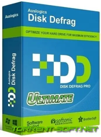 Иконка AusLogics Disk Defrag Ultimate 4.13.0.1 RePack (& Portable) by TryRooM [Multi Ru]