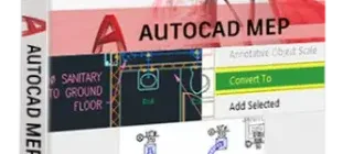 Иконка Autodesk AutoCAD MEP 2019.0.1 [x86-x64] (2018) PC by m0nkrus