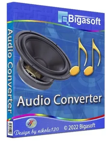 Иконка Bigasoft Audio Converter 5.7.0.8427 RePack (& Portable) by TryRooM [Multi Ru]