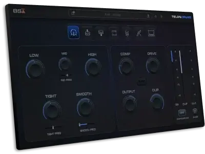 Иконка Black Salt Audio - Telos Drums 1.0.3 VST 3, AAX RePack by SEnki [En]