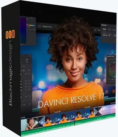 Иконка Blackmagic Design DaVinci Resolve Studio 17.2.0 Build 11 RePack by KpoJIuK [Multi Ru]