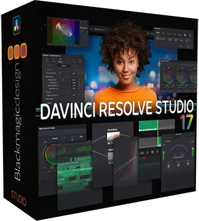 Иконка Blackmagic Design DaVinci Resolve Studio 17.4 Build 12 RePack by KpoJIuK [Multi Ru]