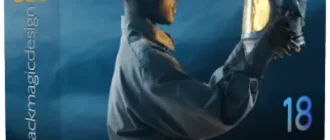 Иконка Blackmagic Design DaVinci Resolve Studio 18.5.1 Build 6 (2023) РС RePack by AlekseyPopovv