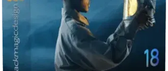 Иконка Blackmagic Design DaVinci Resolve Studio 18.5.1 Build 6 (2023) РС RePack by KpoJIuK