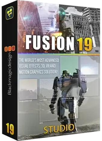 Иконка Blackmagic Design Fusion Studio 19.0.1 Build 5 (x64) [Multi Ru]