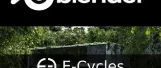 Иконка Blender E-Cycles 2021.1 2.93.0 LTS Portable [Multi Ru]