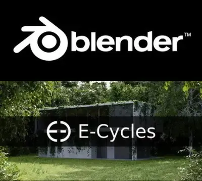 Иконка Blender E-Cycles 2021.1 2.93.0 LTS Portable [Multi Ru]