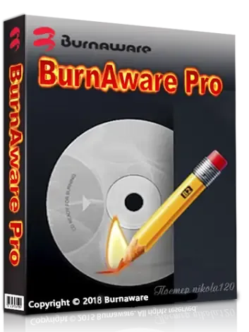 Иконка BurnAware Professional 11.4 RePack (& Portable) by TryRooM x86 x64 [2018, MULTILANG +RUS]