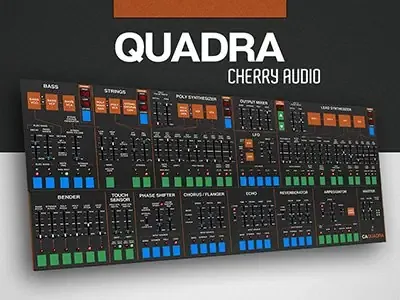 Иконка Cherry Audio - Quadra 1.0.4.75 Standalone, VSTi, VSTi 3, AAX (x64) RePack by R2R [En]