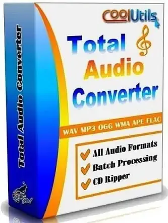 Иконка CoolUtils Total Audio Converter 5.3.0.163 RePack (& Portable) by TryRooM [Multi Ru]