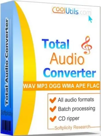 Иконка CoolUtils Total Audio Converter 6.1.0.259 RePack (& Portable) by elchupacabra [Multi Ru]