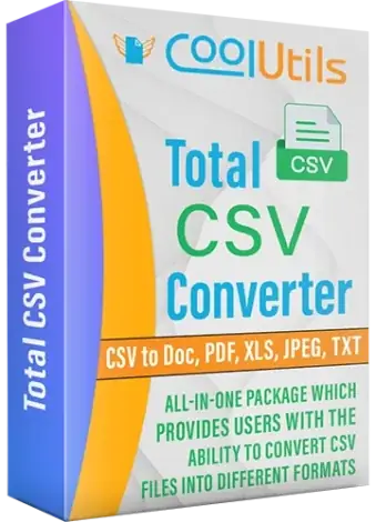 Иконка CoolUtils Total CSV Converter 4.1.1.60 RePack (& Portable) by elchupacabra [Multi Ru]