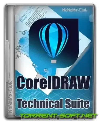 Иконка CorelDRAW Technical Suite 2022 24.4.0.636 HF2 (x64) RePack by KpoJIuK [Multi Ru]