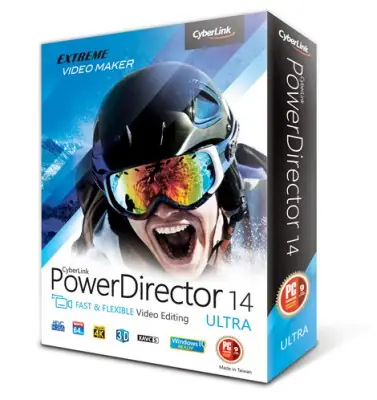 Иконка CyberLink PowerDirector 14 Ultimate 14.0.2019.0 (2015)