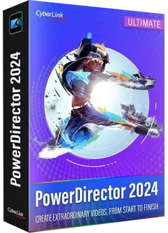 Иконка CyberLink PowerDirector 2024 Ultimate 22.5.3003.0 RePack (x64) [Multi]