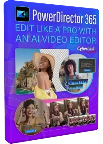 Иконка CyberLink PowerDirector 365 23.4.1716.0 (x64) Portable by 7997 [Multi]