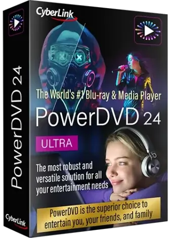 Иконка CyberLink PowerDVD Ultra 24.0.0716.62 (x64) RePack by TheBig [Multi Ru]