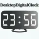 Иконка DesktopDigitalClock 4.41 + Portable [Multi Ru]