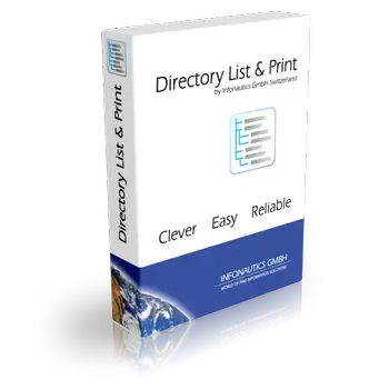 Иконка Directory List & Print Pro 4.23 RePack (& Portable) by elchupacabra [Multi Ru]