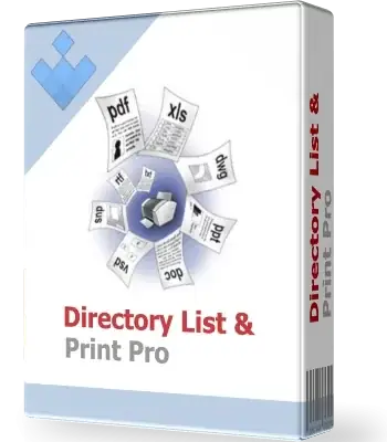 Иконка Directory List & Print Pro 4.29 + Standalone [En]