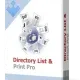 Иконка Directory List & Print Pro 4.32 + Standalone [En]