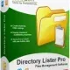 Иконка Directory Lister 2.35 (2019) РС RePack & Portable by elchupacabra