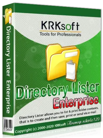 Иконка Directory Lister 2.40 Enterprise Edition (2020) РС RePack & Portable by TryRooM