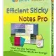 Иконка Efficient Sticky Notes Pro 5.50 Build 542 (2018) РС + Portable