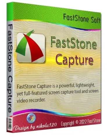 Иконка FastStone Capture 9.9 Final RePack (& portable) by Dodakaedr [Multi Ru]